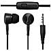Auricolare Originale Stereo In-ear Wh82 Black Bulk Per Android Smartphone - Foto miniatura 1