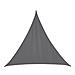 Vela Parasole Triangolare 300 Cm Curacao Grigio Grigio - Foto miniatura 3