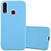 Custodia Compatibile Con Samsung Galaxy A20s In Candy Blu - Coperchio Protettivo In Silicone Tpu Flessibile - Foto miniatura 1