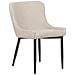 Set Di 2 Sedie Da Pranzo Tessuto Beige Chiaro Everly - Foto miniatura 6