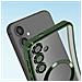 Cover Magsafe Per Samsung S23 Fe In Silicone Bordo Cromato - Foto miniatura 3