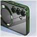 Cover Magsafe Per Samsung S23 Fe In Silicone Bordo Cromato - Foto miniatura 5