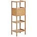Scaffale Lafayette Legno Di Bambù Marrone Chiaro - Foto miniatura 5