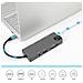 Hub Usb-c 9 In 1 Con Usb 3.0, Hdmi, Rj45, Lettore Di Schede Sd /tf, Pd Da 100 W, Vga - Foto miniatura 2