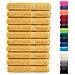 Asciugamani da Bagno SOLUND 10 pz Oro 100x200cm 600gsm - Foto miniatura 2