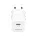 UTY00004 Caricabatterie per dispositivi mobili Universale Bianco AC Ricarica rapida Interno - Foto miniatura 1