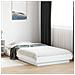 Giroletto con Luci LED Bianco 90x200 cm in Legno Multistrato - Foto miniatura 4
