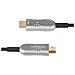 Cavo Ottico HDMI 2.1 Ibrido Attivo (AOC) da 9,1m, CMP, Classe Plenum, Cavo in fibra ottica 8K Ultra High Speed HDMI 2.1/2.0, 48Gbps, 8K 60Hz / 4K 120Hz, HDR10+ /FRL /TMDS /eARC - Foto miniatura 2