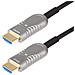Cavo Ottico HDMI 2.1 Ibrido Attivo (AOC) da 9,1m, CMP, Classe Plenum, Cavo in fibra ottica 8K Ultra High Speed HDMI 2.1/2.0, 48Gbps, 8K 60Hz / 4K 120Hz, HDR10+ /FRL /TMDS /eARC - Foto miniatura 1