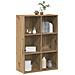 Libreria/credenza Rovere Artigianale 66x30x98 Cm In Truciolato - Foto miniatura 10