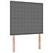 Testiera  Design Semplice Grigio Chiaro 80 cm in Tessuto Corduroy - Foto miniatura 1