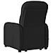 Poltrona Alzapersona Massaggiante Reclinabile Nera in Tessuto - Foto miniatura 7