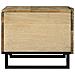 Tavolo da caffè 80x50x40 cm Legno massello Mango - Foto miniatura 4
