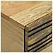 Tavolo da caffè 80x50x40 cm Legno massello Mango - Foto miniatura 6