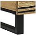 Tavolo da caffè 80x50x40 cm Legno massello Mango - Foto miniatura 8