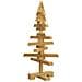 Albero di Natale in legno Marrone 60 cm Legno di pino massello - Foto miniatura 1