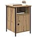 Armadio da Notte 2 pcs Rovere artigianale 40 x 42 x 60 cm - Foto miniatura 3