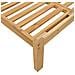 Divani Centrali Pallet Giardino 2pz con Cuscini Massello Acacia - Foto miniatura 5