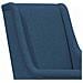 Sedia a dondolo Blu 62 x 80 x 85 cm Tessuto - Foto miniatura 6