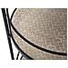 Carrello Arex In Ferro E Mdf Nero E Rovere - 40 X 41,5 X H 82 Cm - Foto miniatura 4