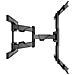 0402 Supporto TV a parete 190,5 cm (75") Nero - Foto miniatura 6