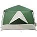 Tenda familiare con telo da pioggia resistente all'acqua Verde - Foto miniatura 6