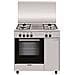 Cucina Elettrica AS854EI 4 Fuochi Gas Forno Elettrico Classe A Dimensioni 80x50 Colore Inox Serie Alpha - Foto miniatura 1