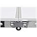 Set Tavolo Da Campeggio Pieghevole Con 4 Sedie Regolabili 120 X 60 Cm - Foto miniatura 4