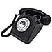 Telefono Fisso Vintage Black - Foto miniatura 2