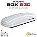 Box Da Tetto Baule Portatutto 530l Bianco Lucido Abs - Foto miniatura 1