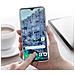 Cover Xiaomi Redmi Note 7 Silicone Morbida /pellicola In Vetro 9h Trasparente - Foto miniatura 2