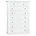Kelley - Cassettiera In Legno Massello Cm 87 X 45 X 127 H - Foto miniatura 1