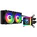 Gaming Aqua Argb Processore Set Refrigerante 14 Cm Nero - Foto miniatura 1