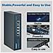 5 Porte Gigabit Poe Switch Con 4 Porte Poe 802.3af A 78w Built-in Di Alimentazione Fanless Metallo Non Gestito Plug Play - Foto miniatura 4