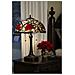 Lampada Da Tavolo Tiffany A 2 Luci Vintage Bronzo, E27 - Foto miniatura 2