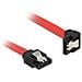 Cavo Delock Sata, 0,2 M, 6 Gb / s, Clip Di Bloccaggio, Angolato Verso Il Basso - Dritto, 26 Awg - Foto miniatura 1