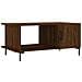 Tavolino Da Salotto Rovere Marrone 90x50x40cm Legno Multistrato - Foto miniatura 2