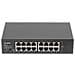 Rsge-16 Switch Di Rete Non Gestito Gigabit Ethernet (10/100/1000) 1u Nero - Foto miniatura 5
