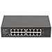 Rsge-16 Switch Di Rete Non Gestito Gigabit Ethernet (10/100/1000) 1u Nero - Foto miniatura 2