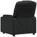 Poltrona Reclinabile Nera In Similpelle - Foto miniatura 6
