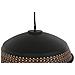 Lampadario Dkd Home Decor Marrone Nero Crema Metallo 50 W 42 X 42 X 24 Cm (2 Unità) - Foto miniatura 4