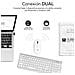 Tastiera e Mouse Wireless 8436586742621  (Layout Spagnolo) Colore Argento. Bianco - Foto miniatura 7