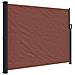 Tenda Da Sole Laterale Retrattile Marrone 160x500 Cm - Foto miniatura 1