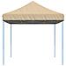 Tenda Da Festa Pieghevole Pop-up Beige 440x292x315 Cm - Foto miniatura 4
