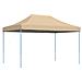 Tenda Da Festa Pieghevole Pop-up Beige 440x292x315 Cm - Foto miniatura 6