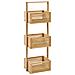 Scaffale Waverly Legno Di Bambù Marrone Chiaro - Foto miniatura 2