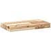 Ripiano A Parete 60x20x4 Cm Legno Massello Acacia Non Trattato - Foto miniatura 3