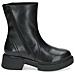 Black Casual Closed Booties Stivaletti Pelle Scarpe Donna Nero Eu 36, 9-26303-43-022 - Foto miniatura 2