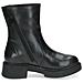 Black Casual Closed Booties Stivaletti Pelle Scarpe Donna Nero Eu 36, 9-26303-43-022 - Foto miniatura 3