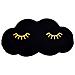 Maschera Per Dormire 3d Cloud Con Ciglia Dorate Black - Foto miniatura 1